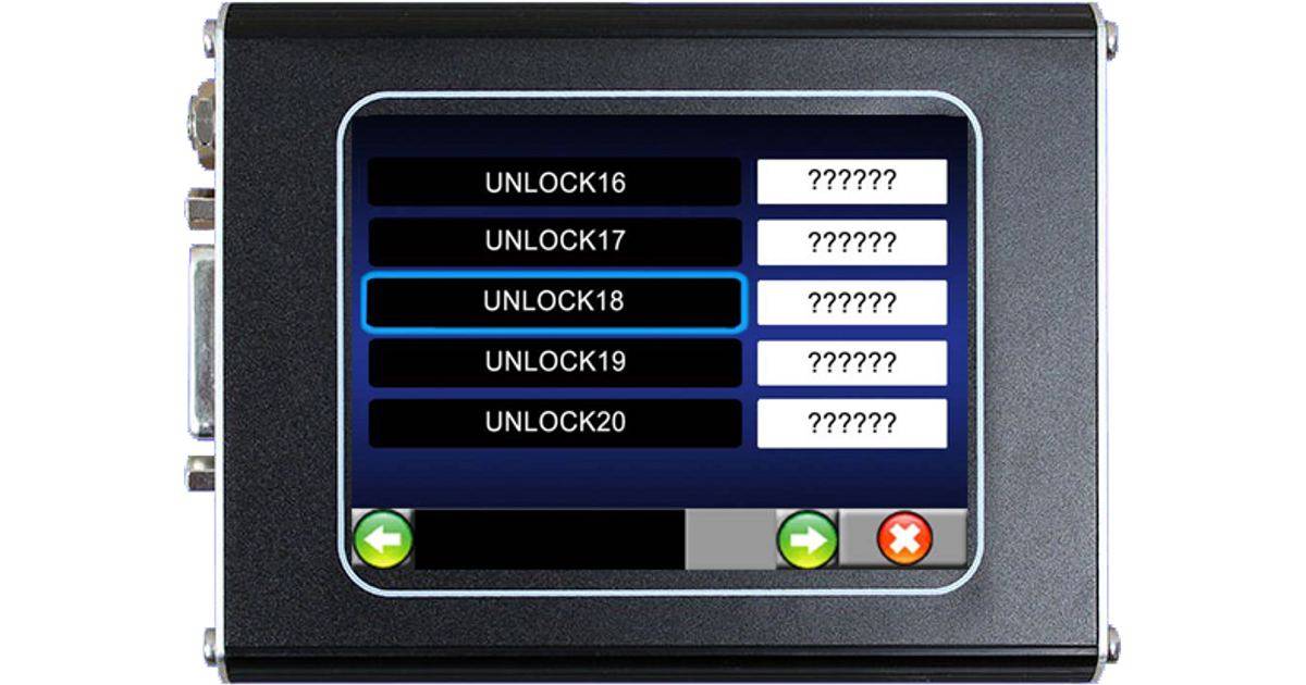 Unlock code pour Range Rover Evoque 2012-2015