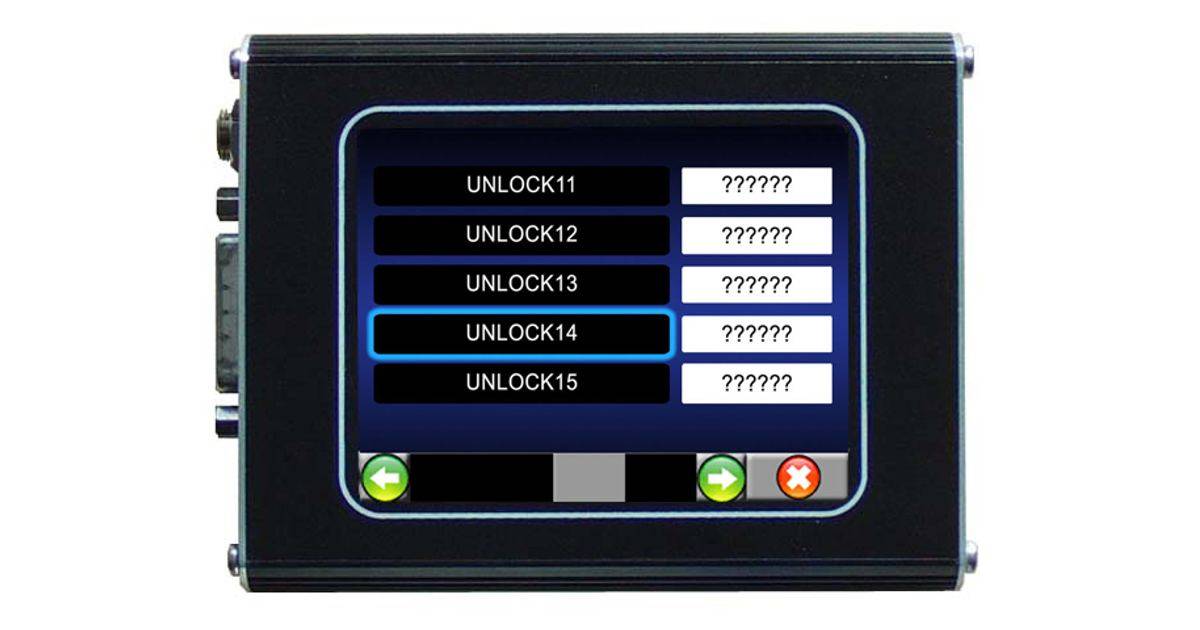 Unlock code pour Freelander 2 07-14
