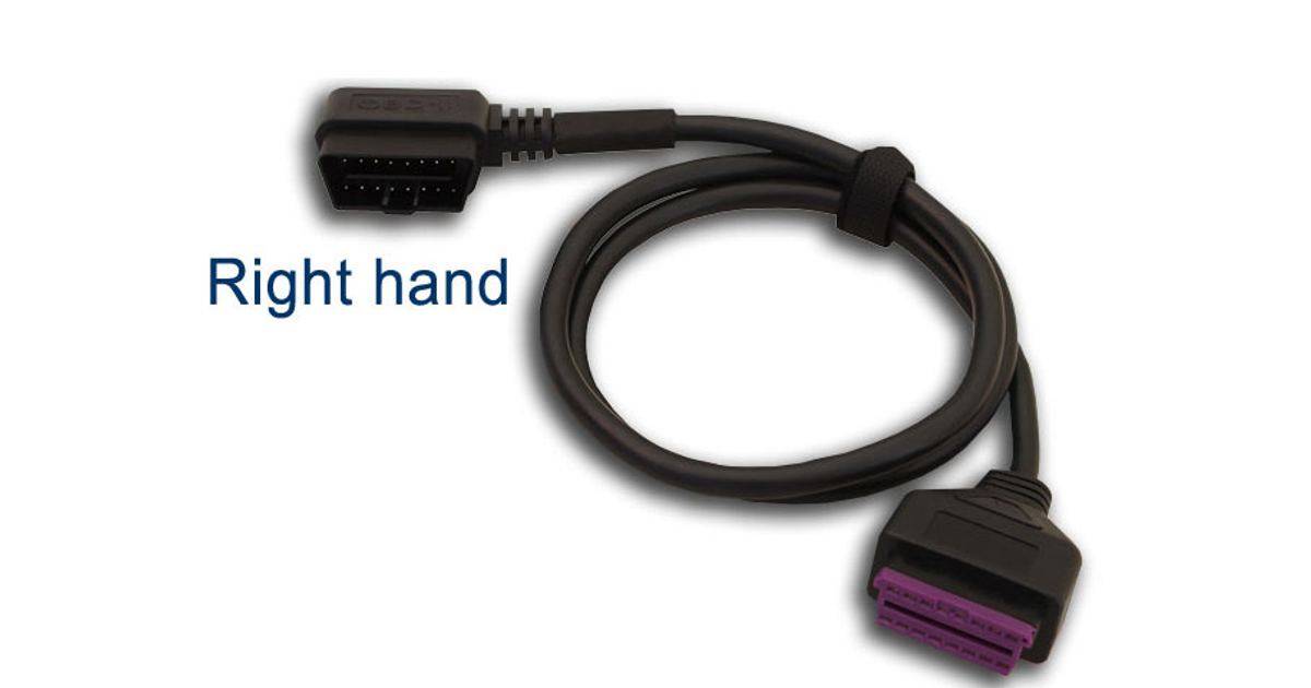 Rallonge OBDII Angle Droit